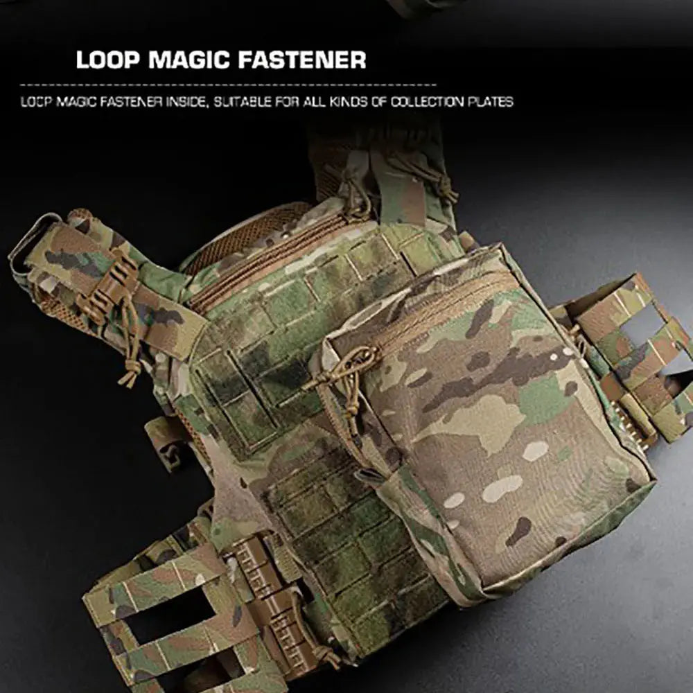 SINAIRSOFT Tactical Molle Pouch Tall General Purpose Utility GP Pouch Storage Bag