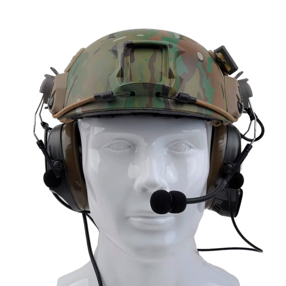 SINAIRSOFT Z-TAC Tactical Comtac Anti Noise Headset For FAST Helmet Headphone