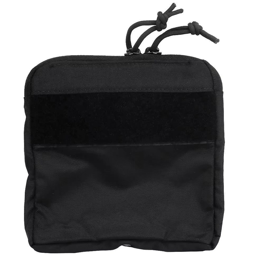 SINAIRSOFT Tactical Half Vest Slim Insert Bag Zipper Chest Front Panel Pouch Pack