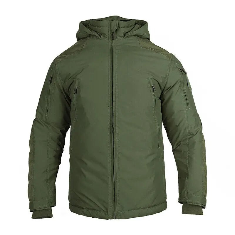 SINAIRSOFT Men's Tactical Jacket Winter Warm Windproof Military Coat