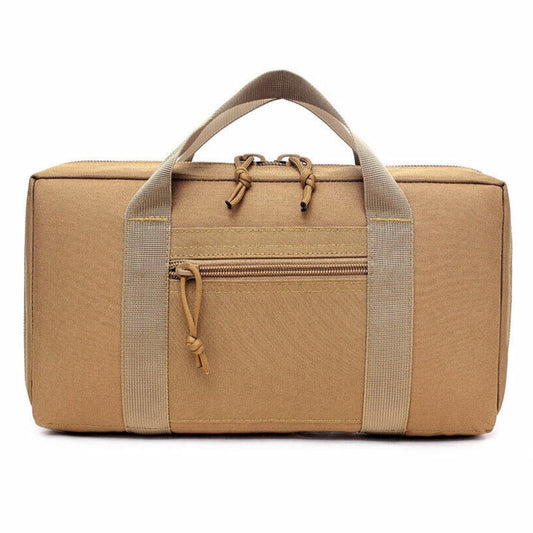 SINAIRSOFT Tactical Pistol Bag Gun Storage Case Handgun Carry Range Pouch