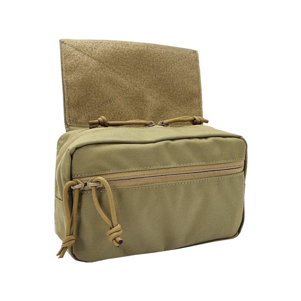 SINAIRSOFT Tactical Drop Pouch Front Sub Abdominal Carrying Kit Bag for Tactical Chest Rig