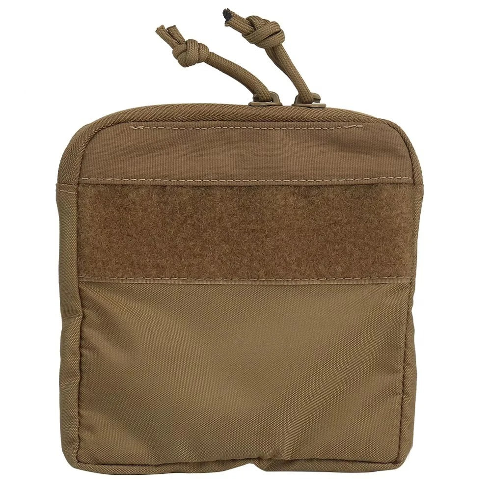 SINAIRSOFT Tactical Half Vest Slim Insert Bag Zipper Chest Front Panel Pouch Pack