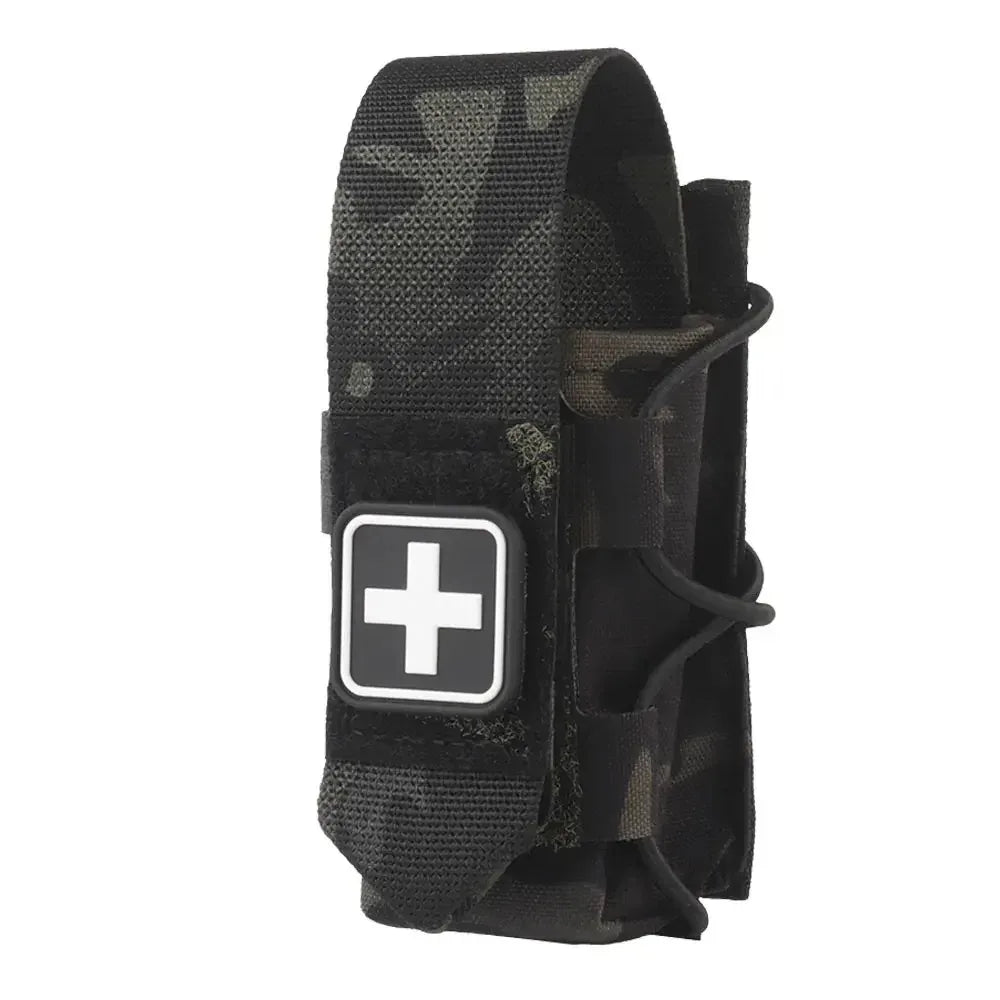 SINAIRSOFT Taktika Molle-Tenilo Universala TQ-Poŝo Traŭmata Magazino Rapida-Deploja Sako