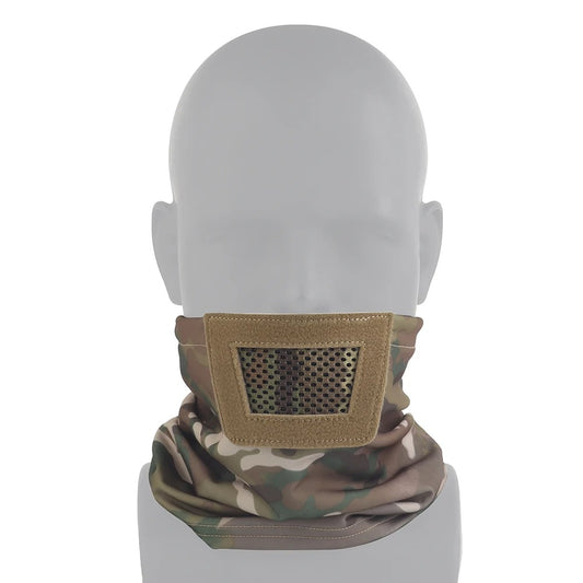 SINAIRSOFT Tactical Knight Mask Foldable Protective Half Face Mask