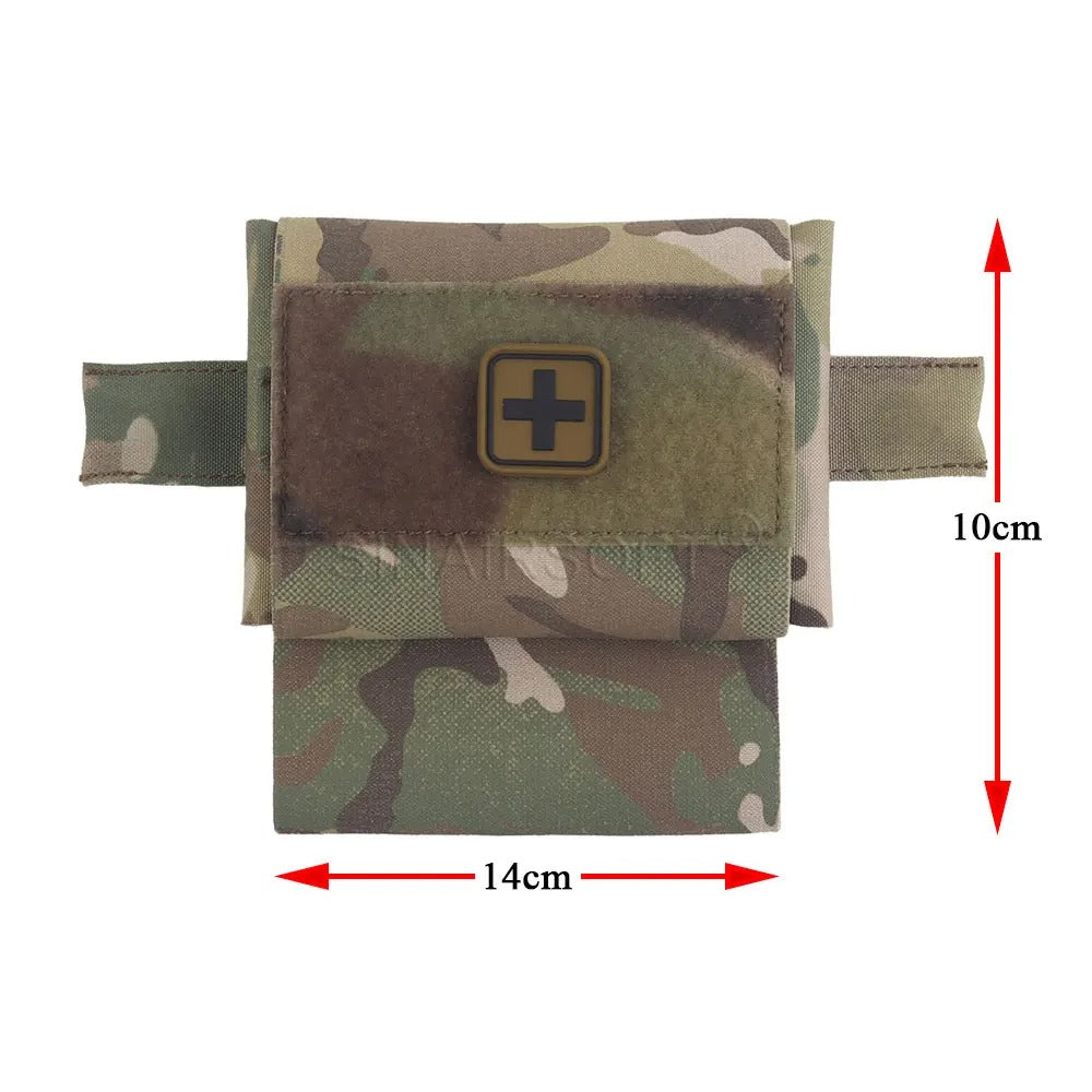 SINAIRSOFT Tactical Micro Med kit Bag Medical Pouch IFAK EDC MOLLE First Aid Belt Vest Pack