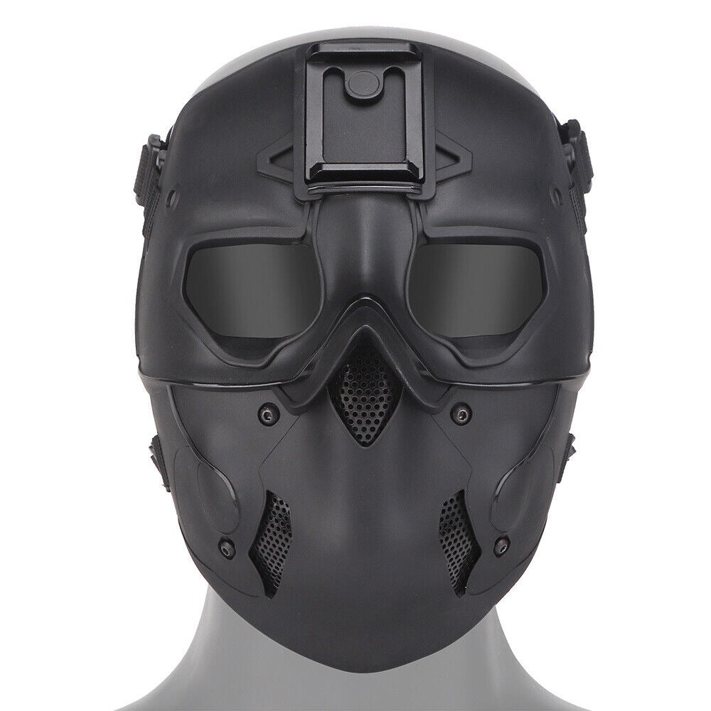SINAIRSOFT Full Face Tactical Breathable W/ Headgear Mask