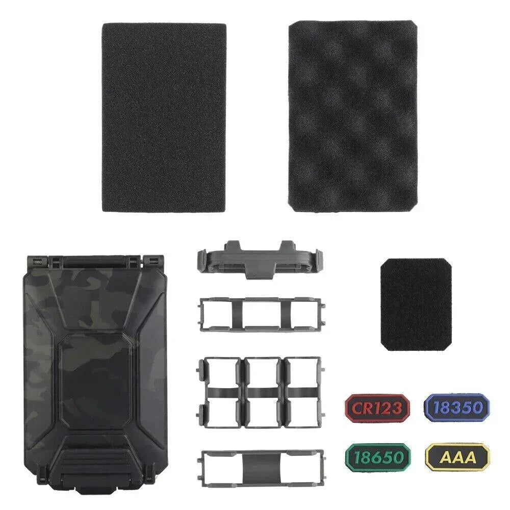 SINAIRSOFT Modula Bateria Ujo Por CR2032 18650 CR123A Molle Vesta Stokujo