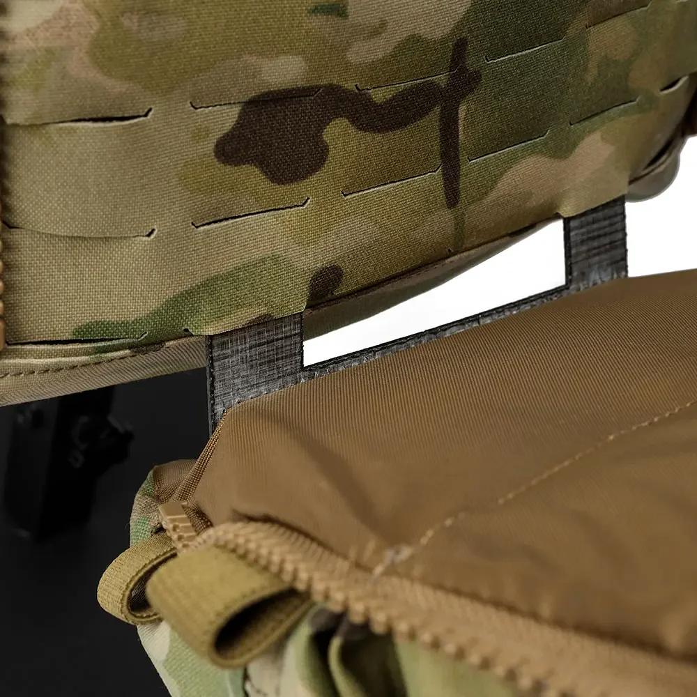 EMERSONGEAR With Zipper Double Pouch for FRO Style V5 Vest Back Panel