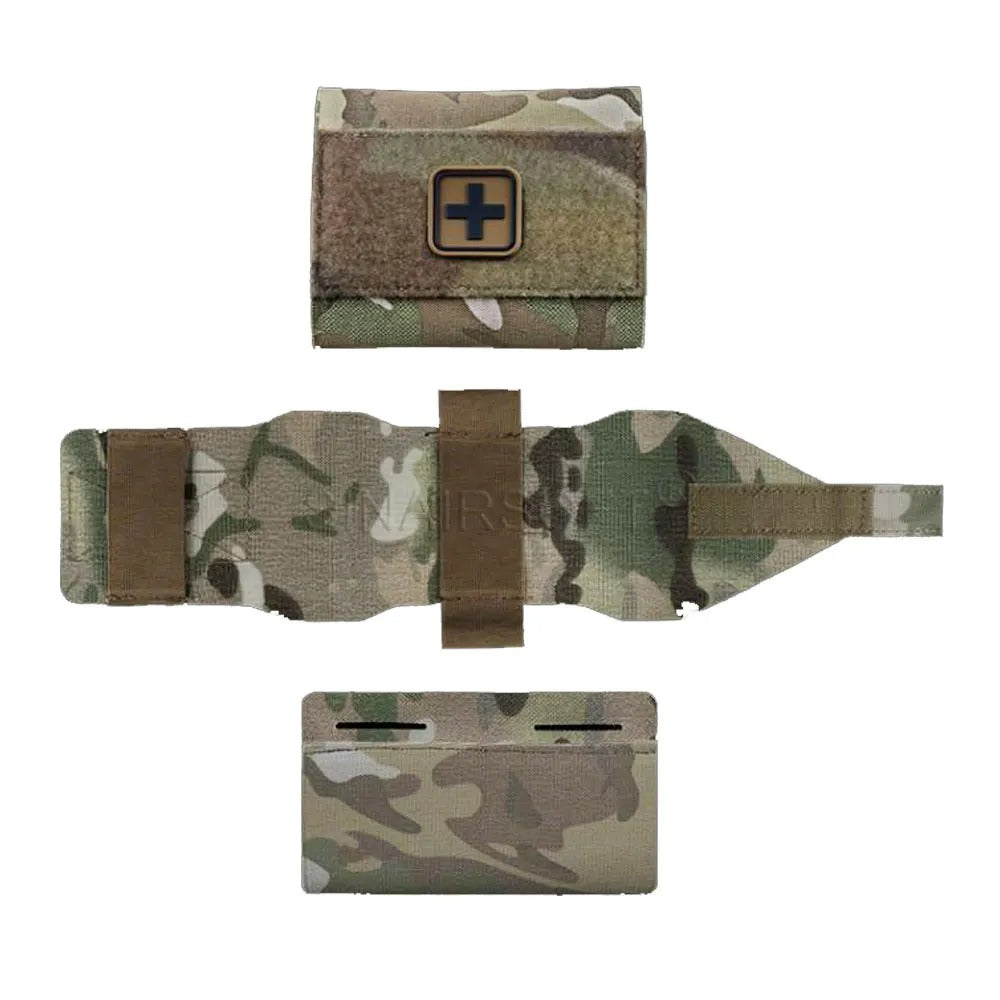 SINAIRSOFT Tactical Micro Med kit Bag Medical Pouch IFAK EDC MOLLE First Aid Belt Vest Pack