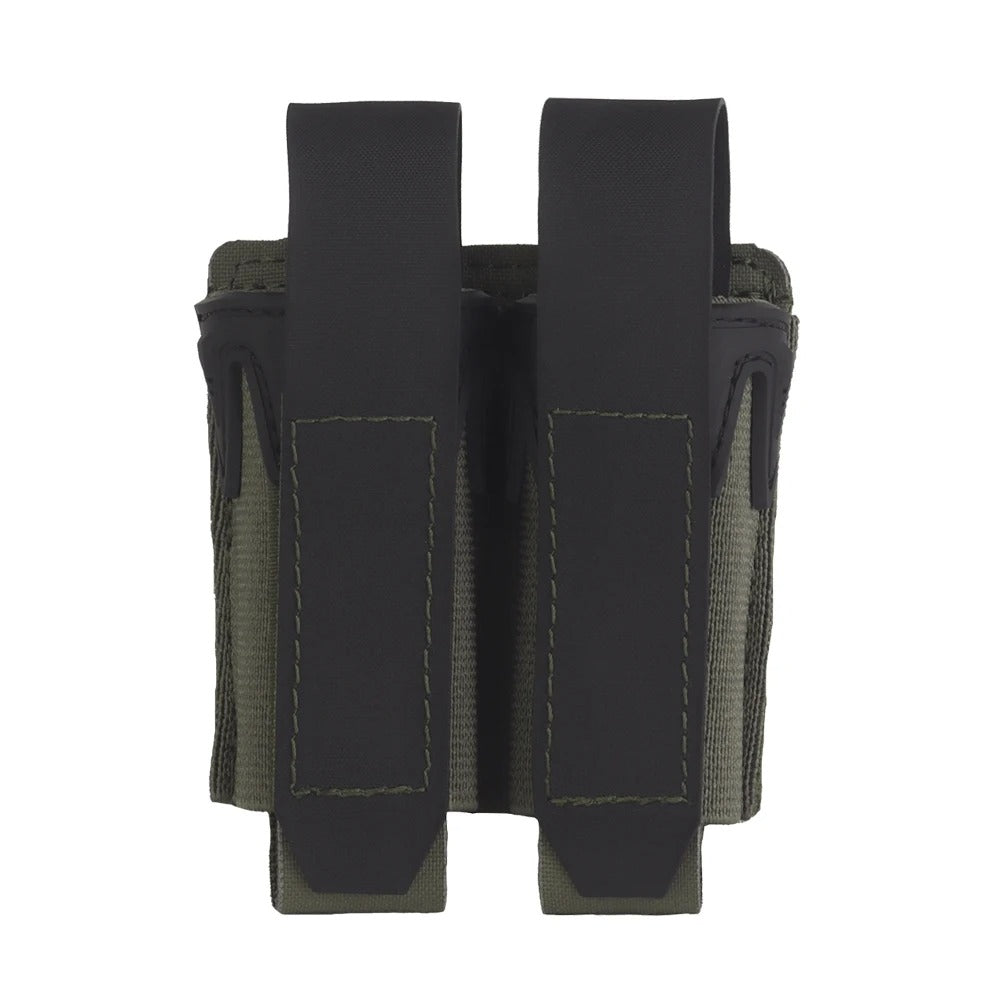 SINAIRSOFT Camo Style Pistol Mag Pouch MOLLE Fast 9MM Single Mag Pouch