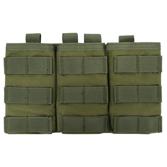 SINAIRSOFT Tactical Molle Triple Magazine Pouch 5.56 7.62 Rifle Mag Holder Airsoft