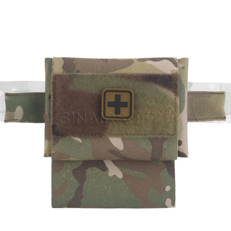 SINAIRSOFT Tactical Micro Med kit Bag Medical Pouch IFAK EDC MOLLE First Aid Belt Vest Pack