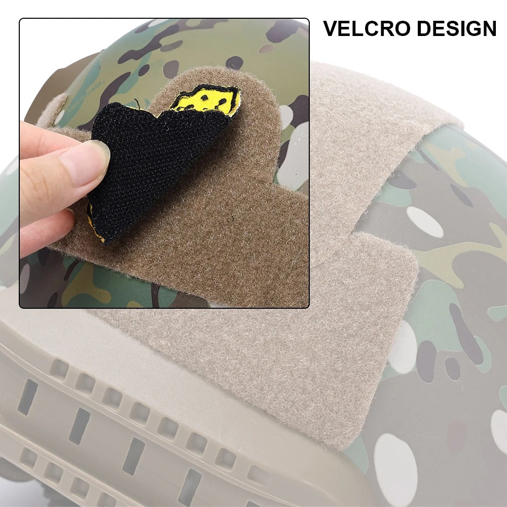 EMERSONGEAR Tactical Fast Helmet Airsoft MH Type Casque w/ NVG Shroud + Side Rail