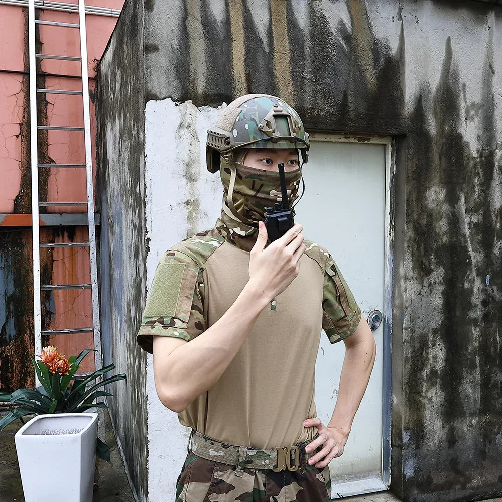 SINAIRSOFT Vira Batala G4 T-ĉemizo Rano-Supro
