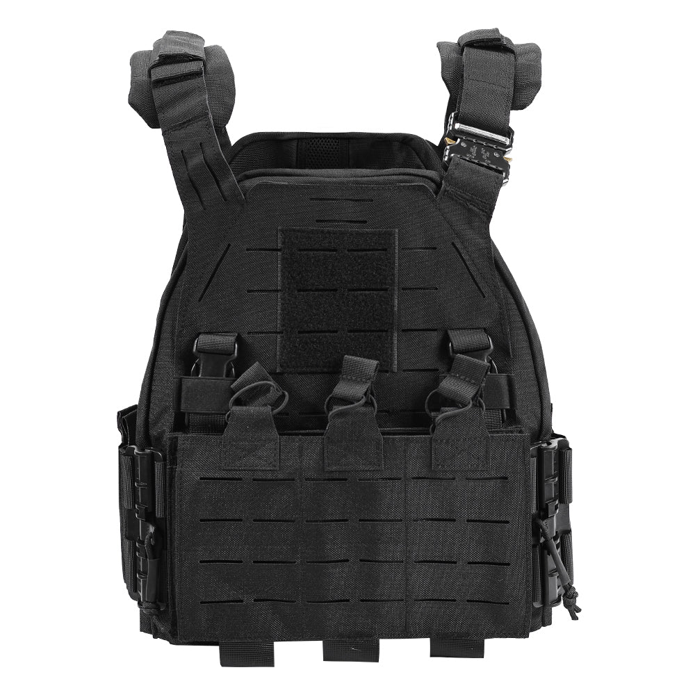 SINAIRSOFT Tactical Vest Adjustable CS Plate Carried Vest Quick Release laser cut