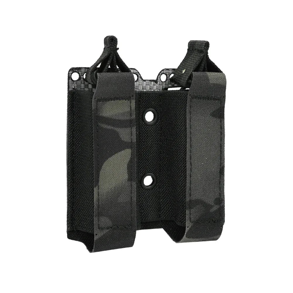 SINAIRSOFT Taktika Pistola 9mm Duobla Magazina Poŝo Molle Tegris