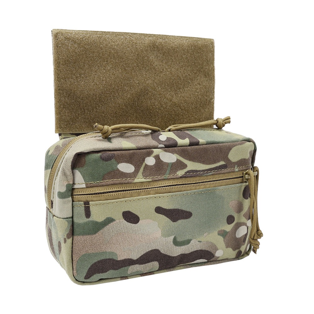 SINAIRSOFT Tactical Drop Pouch Front Sub Abdominal Carrying Kit Bag for Tactical Chest Rig