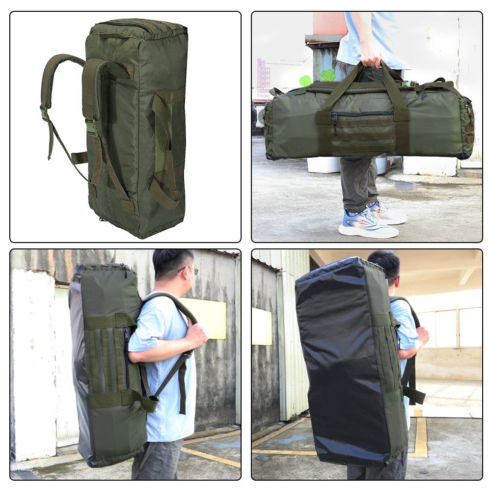 SINAIRSOFT Tactical Large Capacity Training Bag Waterproof 80L