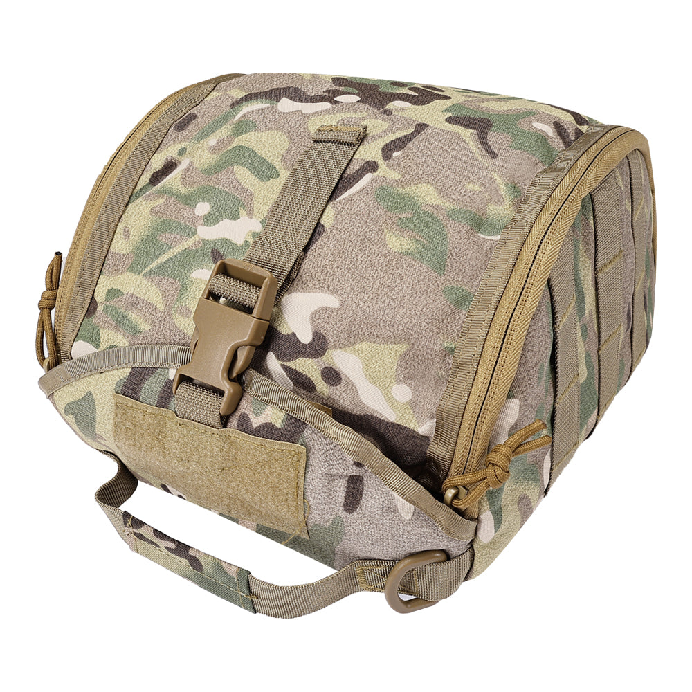 SINAIRSOFT Tactical Helmet Bag Molle Handbag Carrier Protective Case