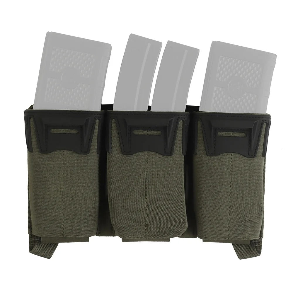 SINAIRSOFT K-Type G Hook Triple Magazine Pouch Panel Back With Hook&Loop Plate