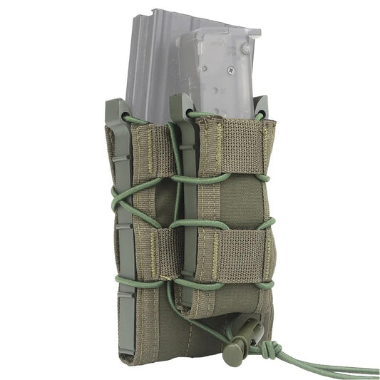 SINAIRSOFT Tactical Molle Double Magazine Pouch 9mm/5.56mm Belt