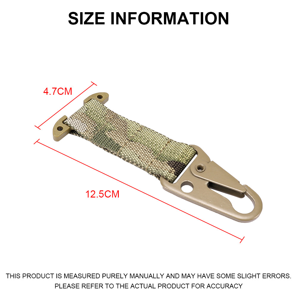 SINAIRSOFT Tactical Clash Hook Hanging Carabiner ICB Molle Webbing Clip