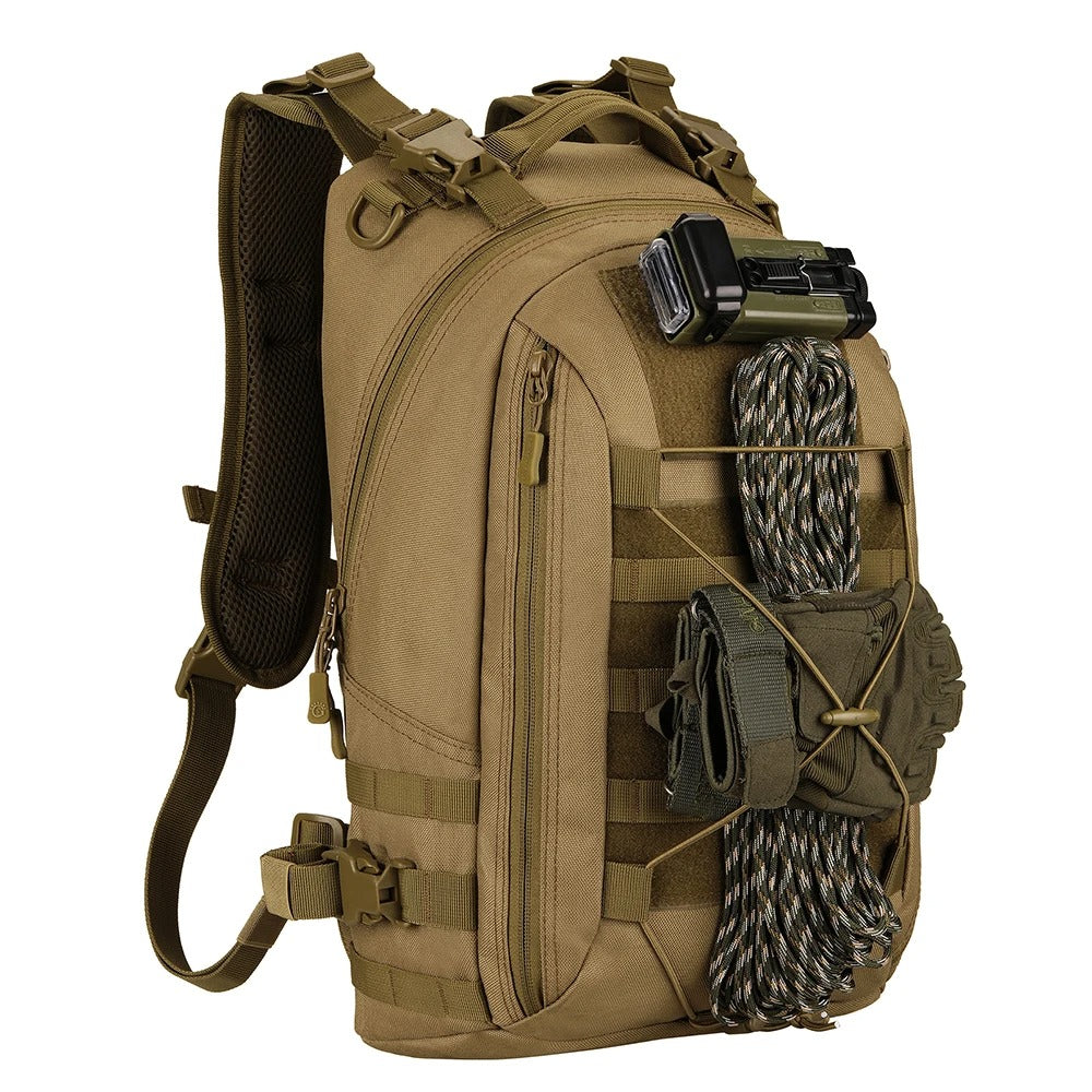 SINAIRSOFT 25L Tactical Backpack Assault Pack Molle Outdoor Trekking Bag