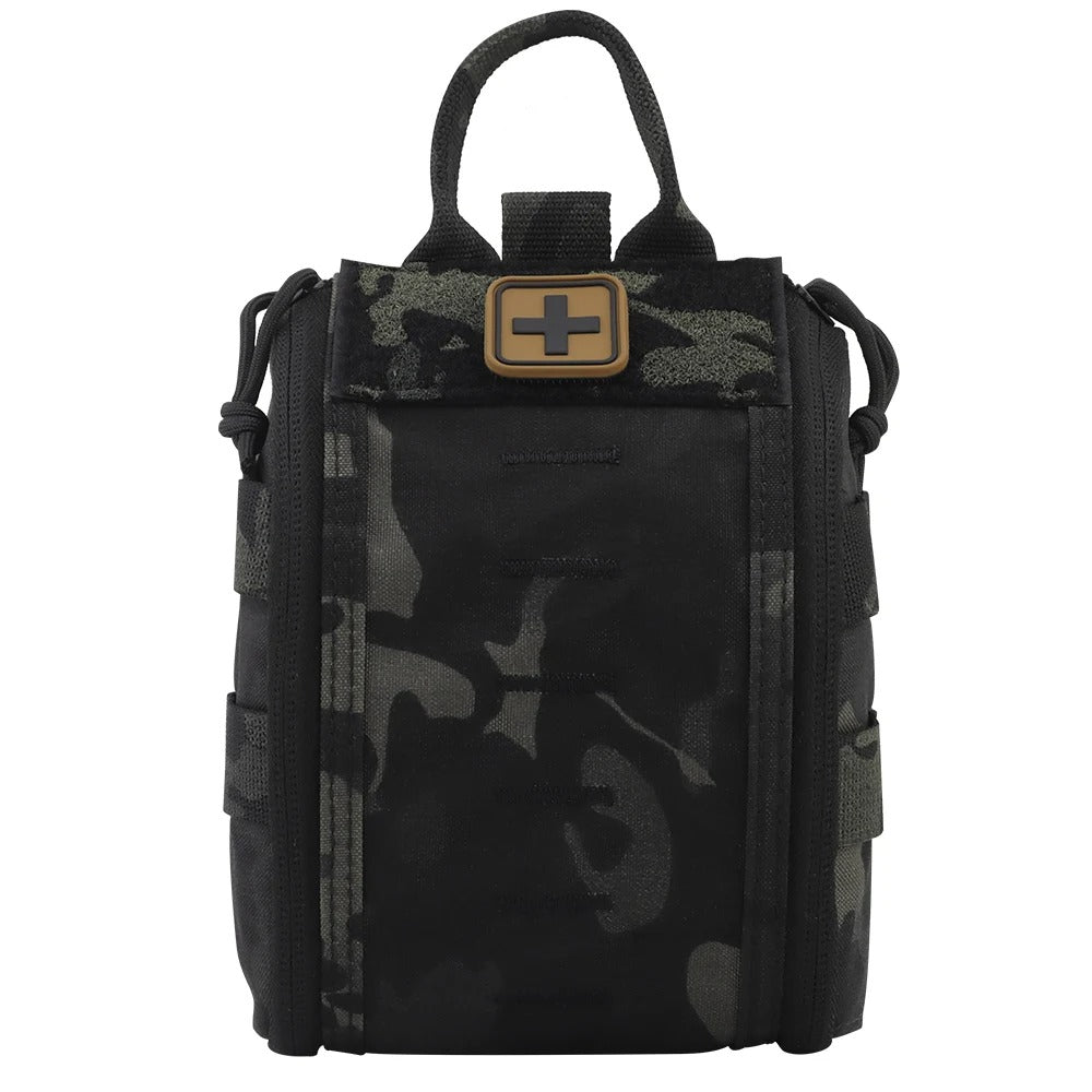 SINAIRSOFT Tactical First Aid Kits Empty Pouch Pack Molle Clip EMT IFAK Medical Waist Bag