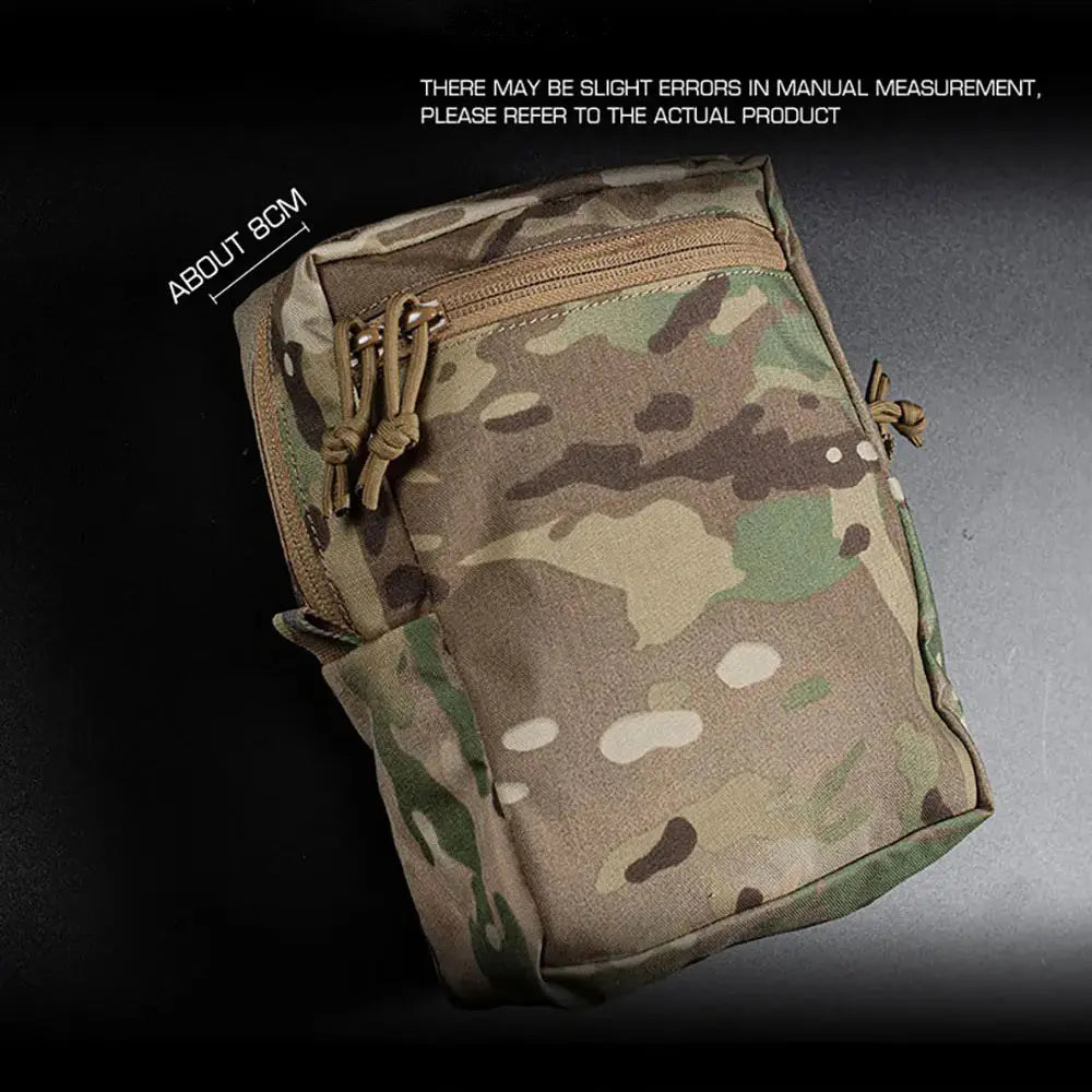 SINAIRSOFT Tactical Molle Pouch Tall General Purpose Utility GP Pouch Storage Bag