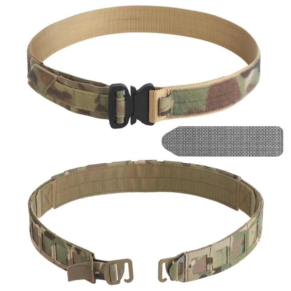 SINAIRSOFT Men's Tactical Soft Belt for Hunting Sports Combat Training