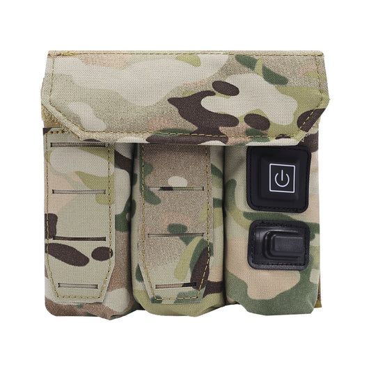 SINAIRSOFT Tactical Molle 9mm Magazine Mag Pouch Pistol USB Power Thermostat