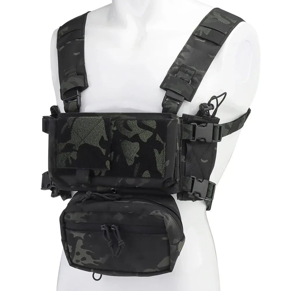 SINAIRSOFT Taktika Torsovesto MK4 Mikro-Batala Ĉasio Duona Klapo
