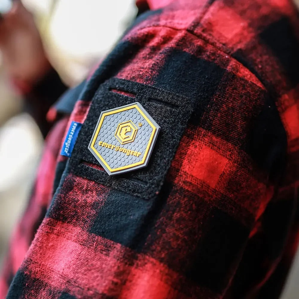 Emersongear Blue Label "Longicorn" Flannel Shirts Tactical Ergonomic T-shirts