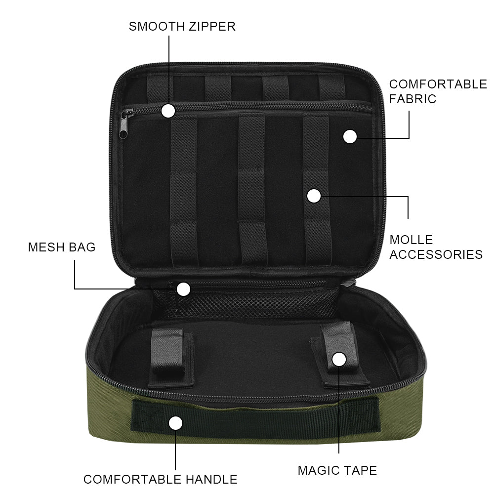 SINAIRSOFT Tactical Pistol Carry Bag Gun Storage