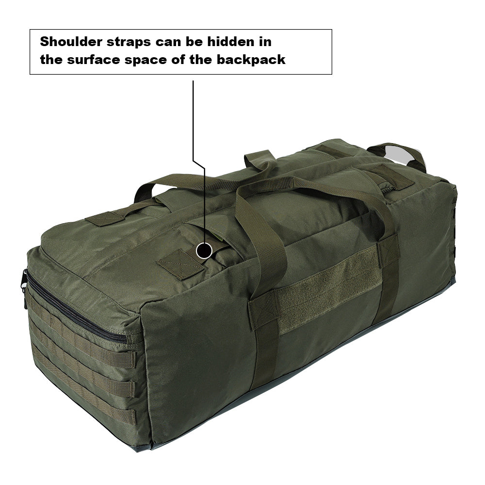 SINAIRSOFT Tactical Large Capacity Training Bag Waterproof 80L