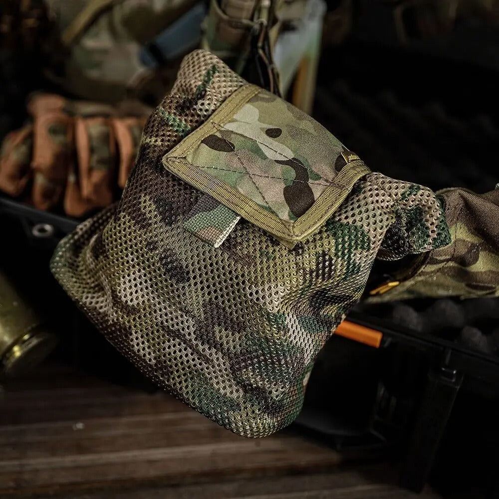 EMERSONGEAR Tactical Molle Mesh Dump Pouch Outdoor Drawstring Magazine Bag