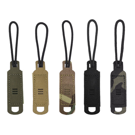 SINAIRSOFT Tactical Zipper Pulls Hook&Loop Zipper Handle Drawstring Gear