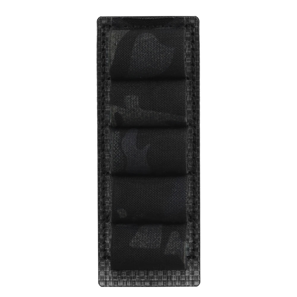 SINAIRSOFT Tactical 5 Round 12 Gauge Ammo Pouch Molle Hanging Sticker Holder Bag