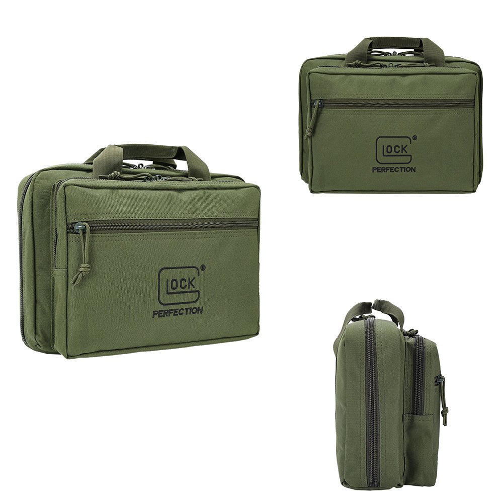 SINAIRSOFT Tactical Pistol Portable Storage Carry Bag Dual Gun Tool Case