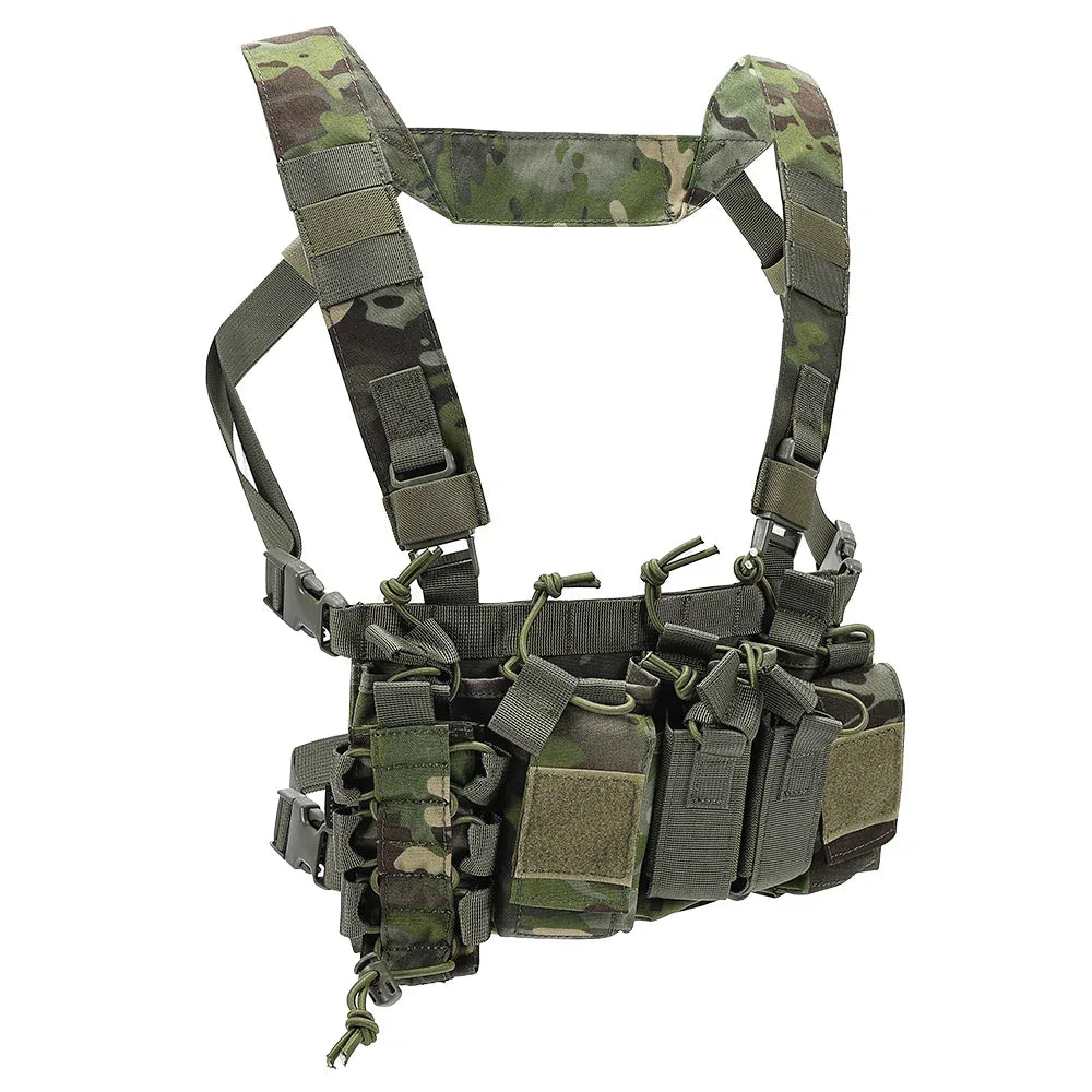SINAIRSOFT Taktika Brusta Platformo Veŝto Jungilaro Magazina Saketo Gvata Jungilaro