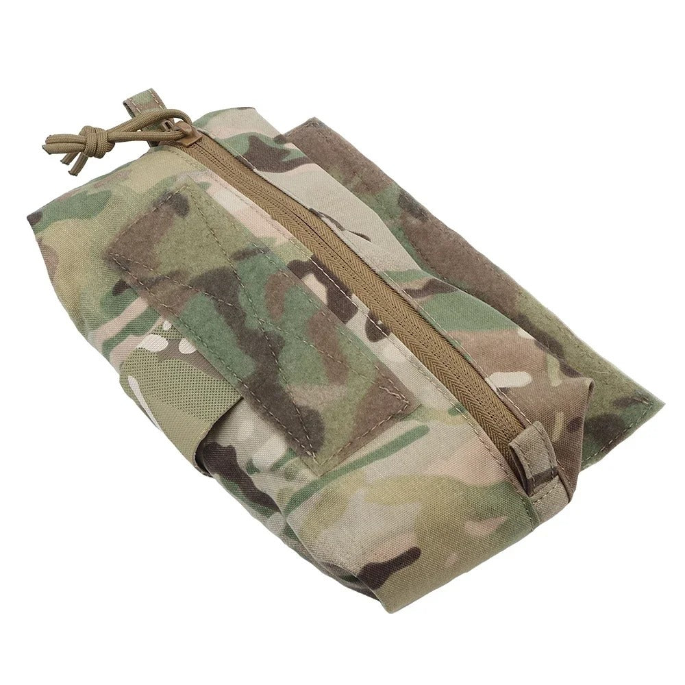 SINAIRSOFT Pouch Front Panel Abdominal Bag for JPC AVS MK3 Tactical Vest Chest Rig
