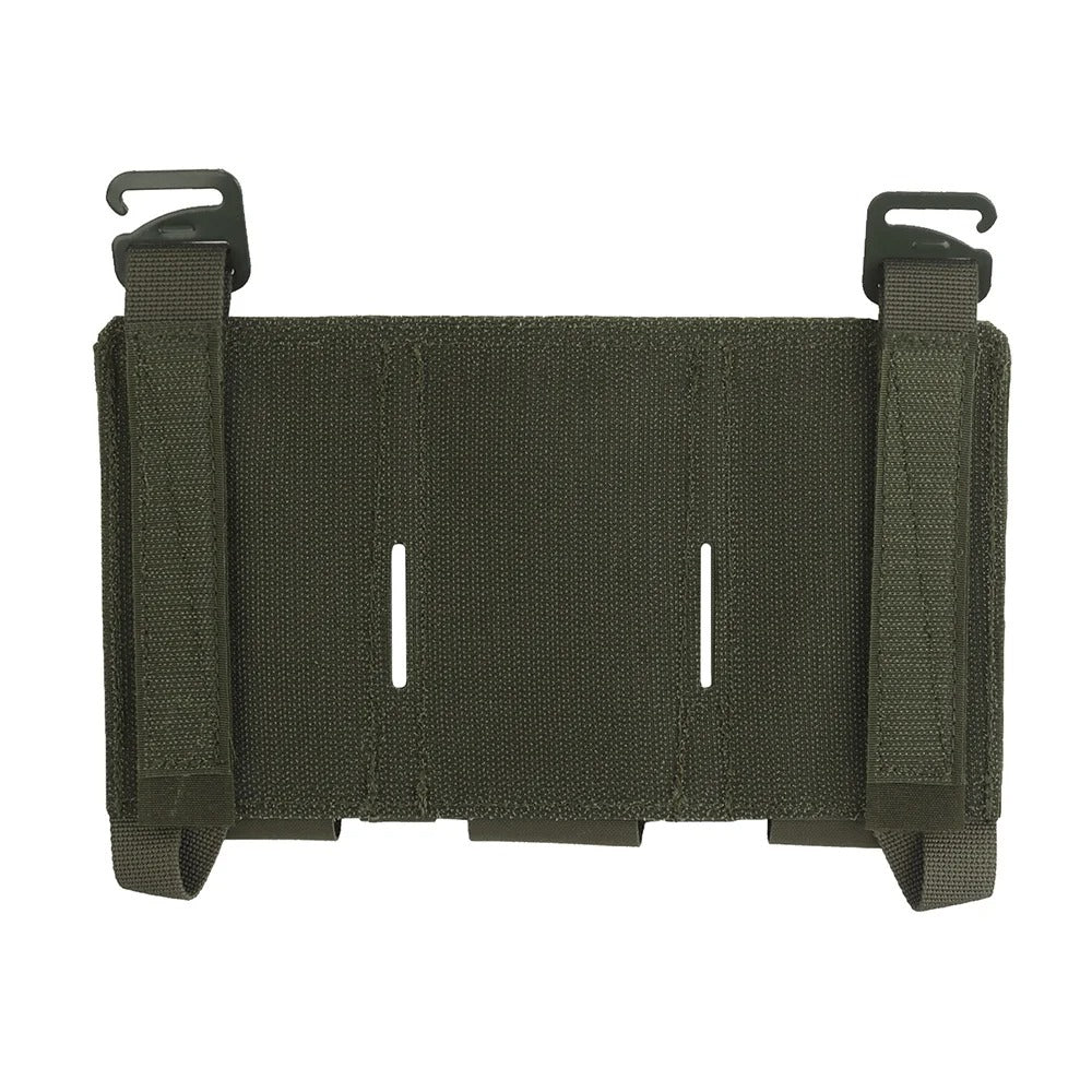 SINAIRSOFT K-Type G Hook Triple Magazine Pouch Panel Back With Hook&Loop Plate