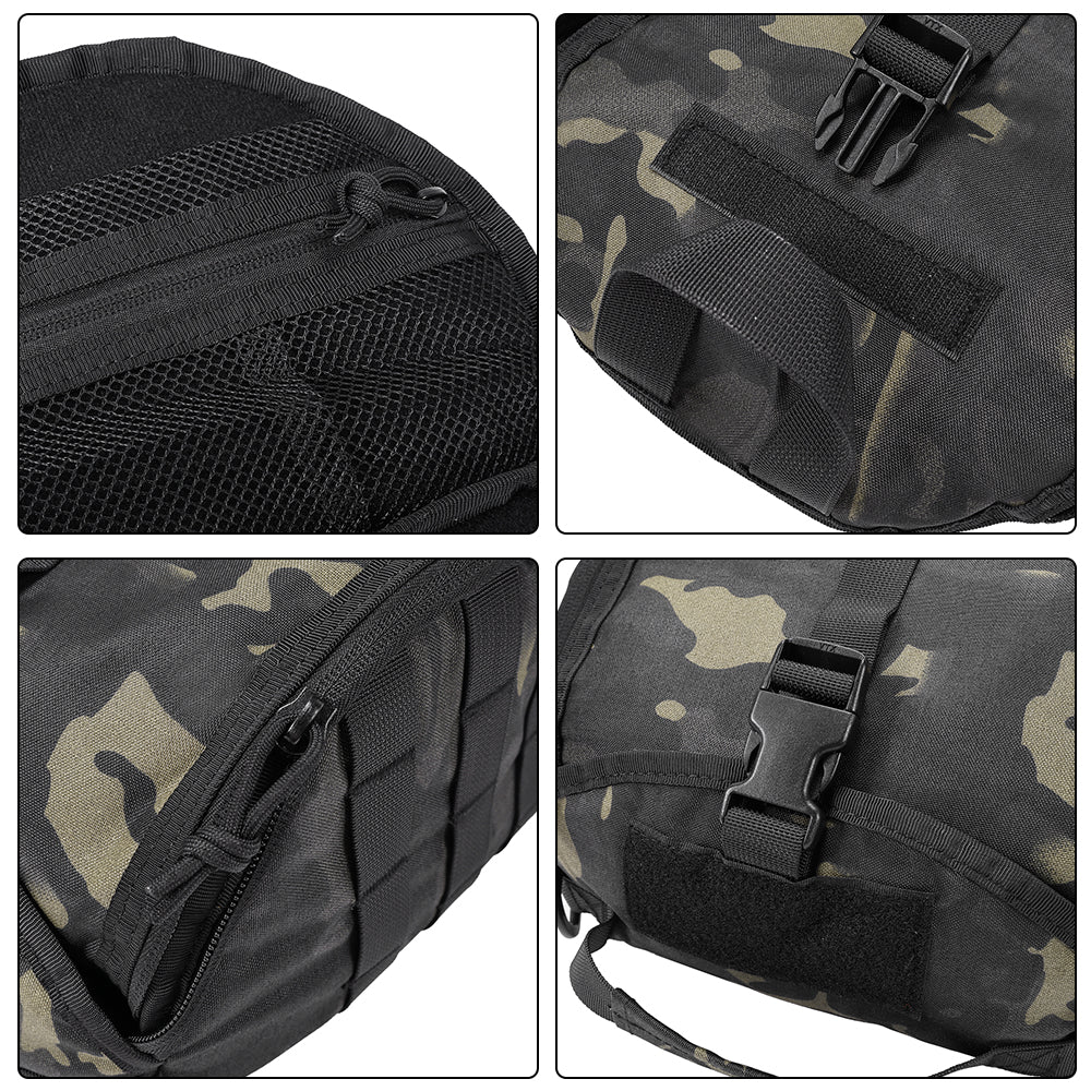 SINAIRSOFT Tactical Helmet Bag Molle Handbag Carrier Protective Case