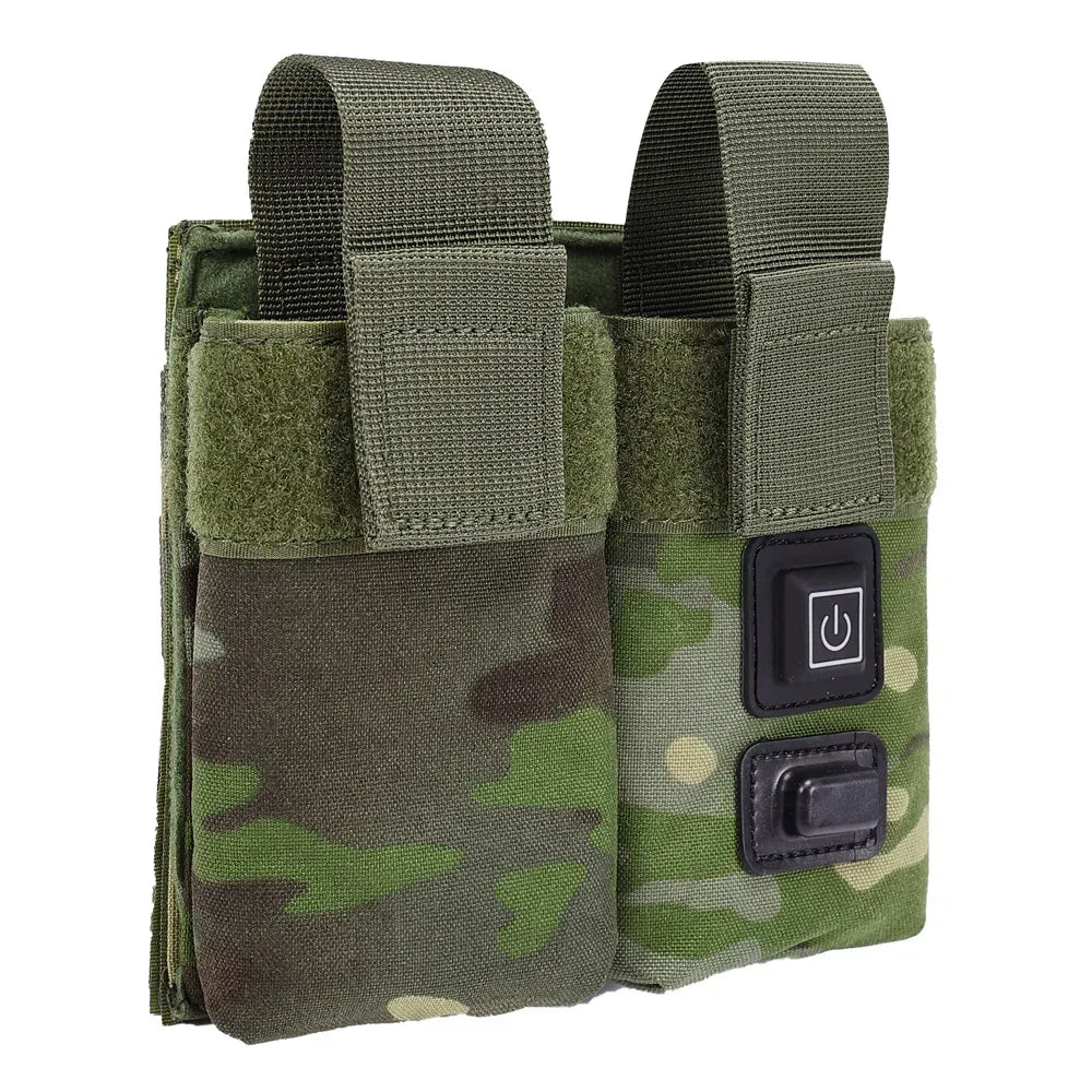 SINAIRSOFT Molle Taktika M4 Duobla Revua Saketo Kun Varmiga Funkcio Kaj Ingujo