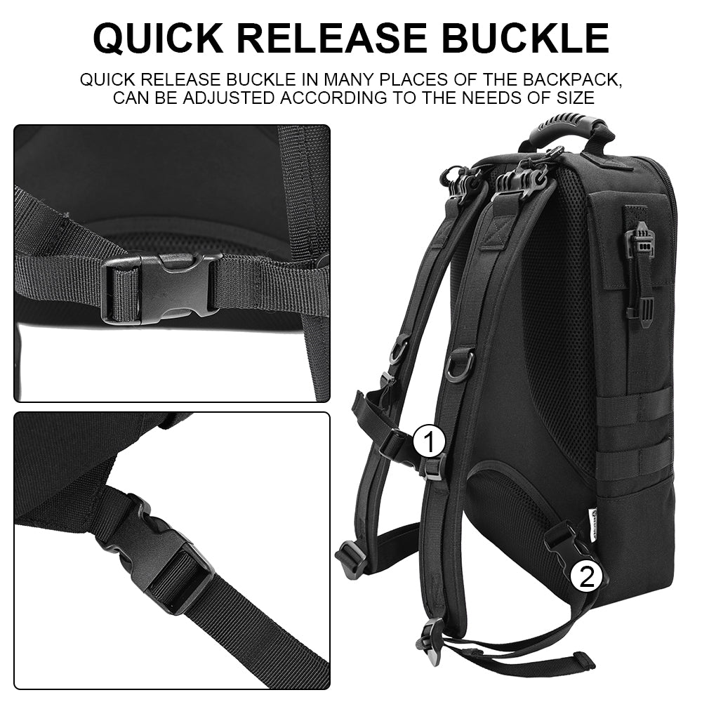 SINAIRSOFT Men Tactical Backpack Rucksack Outdoor Camping Hiking Bag