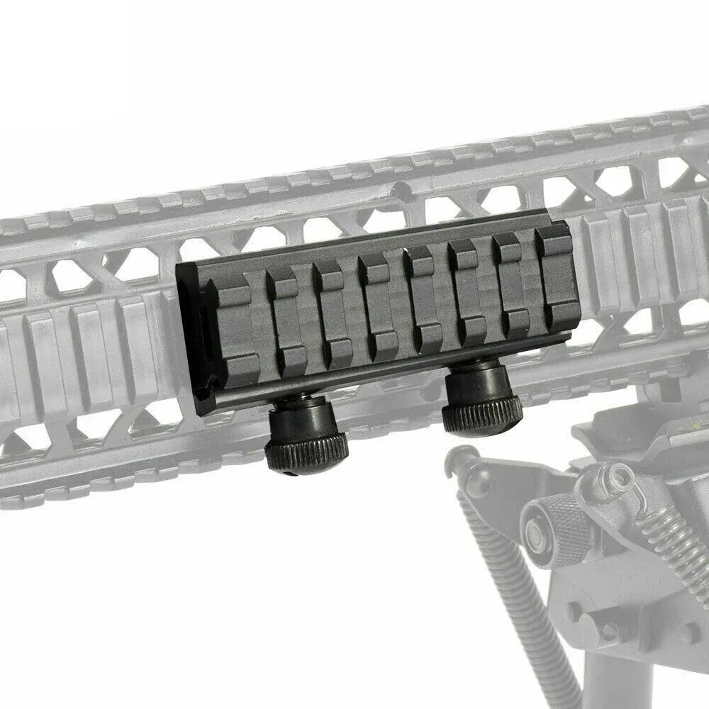 SINAIRSOFT Taktika Malalta Profila 20 mm Weaver Picatinny Optics 8-Fenda Rapid-Eldona Levantila Relo-Monto