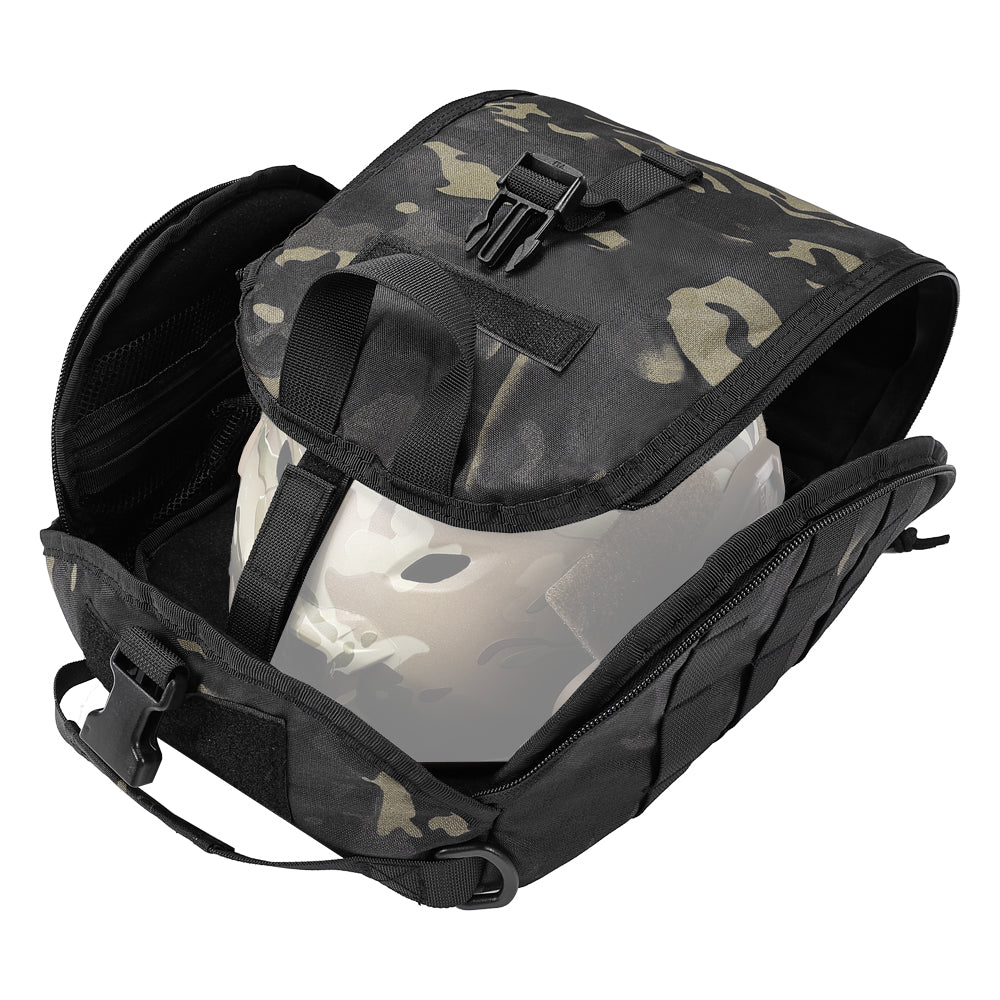 SINAIRSOFT Tactical Helmet Bag Molle Handbag Carrier Protective Case