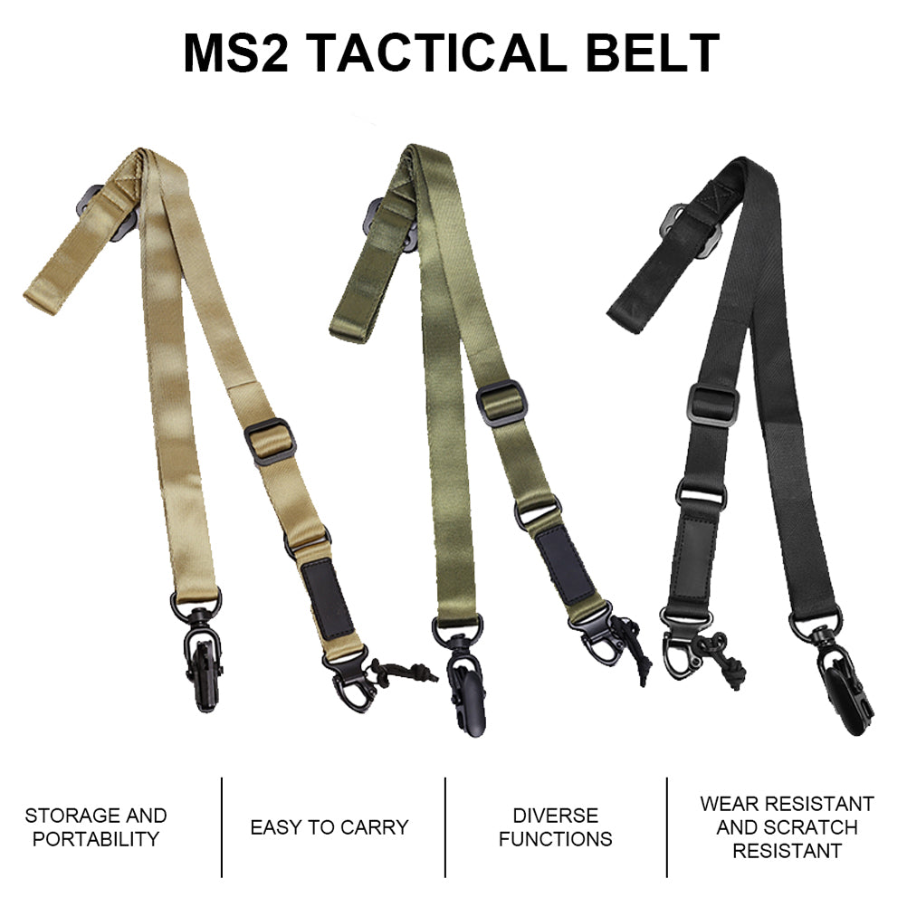SINAIRSOFT Tactical MS2 QD Two 2 Point Quick Detach Sling Strap