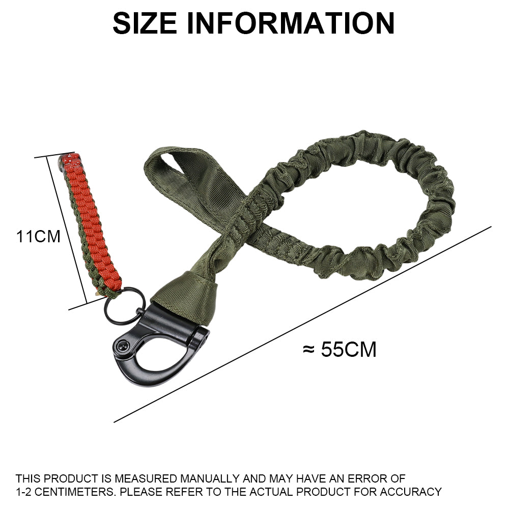 SINAIRSOFT Tactical Rifle Sling Climbing Waist Safety Breakaway Quick Release Rope